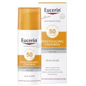 Kremy do twarzy - Eucerin Sun Photoaging Control SPF50+ fluid przeciw fotostarzeniu 50ml - miniaturka - grafika 1