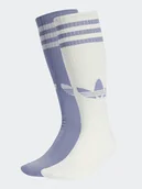 Skarpetki męskie - adidas Skarpety (2 pary) w kolorze kremowo-fioletowym - miniaturka - grafika 1