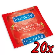 Prezerwatywy - Pasante Strawberry Crush 20 pack - miniaturka - grafika 1