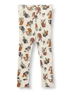 Bestseller A/S Chłopięce NMMWILLIT Wool LONGJOHN XXIII legginsy, Silver Filigree, 92, Silver Filigree, 92 - Legginsy - miniaturka - grafika 1
