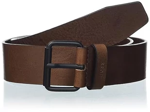 BOSS Pasek męski, Dark Brown202, 120 - Paski - miniaturka - grafika 1