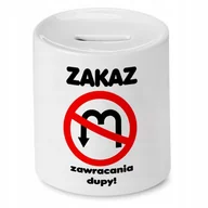 Skarbonki - Skarbonka Dla Logopedy na Urodziny na Prezent z Nadrukiem ze Zdjęciem + Opakowanie na prezent (wzór 02) - miniaturka - grafika 1