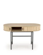 Biurka - Biurko z półką, konsola B51, loft, 120x55, home office - miniaturka - grafika 1