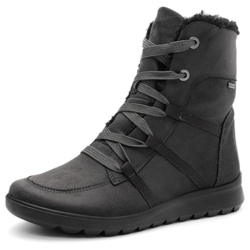 ara Damskie botki Toronto-GTX, szare, 42 EU szerokie, szary, 42 EU szeroki