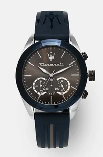 Zegarek Maserati zegarek męski kolor srebrny R8871612046 - MASERATI - Zegarki męskie - miniaturka - grafika 1