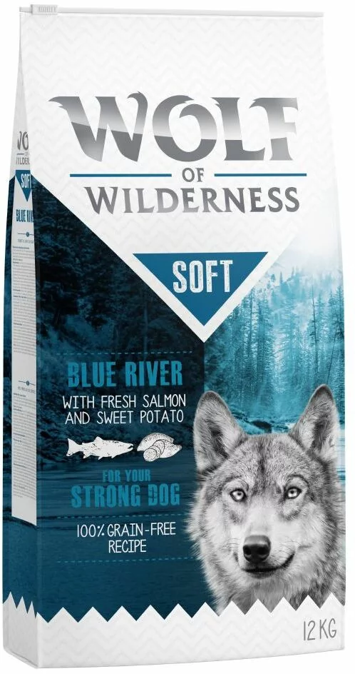 Wolf of Wilderness Soft Blue River 1 kg