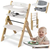 Krzesełka do karmienia - Drewniane krzesełko do karmienia Nukido Timo EDUKAMP - miniaturka - grafika 1