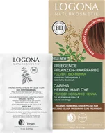 Farby do włosów i szampony koloryzujące - Logona Roślinna farba do włosów w proszku 05 Mahoniowa Czerwień Nr. 05 Mahagonirot 100.0 g - miniaturka - grafika 1