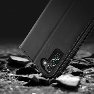 Dux Ducis Hivo skórzane etui z klapką pokrowiec ze skóry naturalnej portfel na karty i dokumenty Samsung Galaxy S22+ (S22 Plus) czerwony - Etui i futerały do telefonów - miniaturka - grafika 19