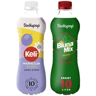 Syropy i koncentraty owocowe - 2x SYROP SODAPOP KELI MARAKUJA + COLA POMARAŃCZA KONCENTRAT DO SATURATORA - miniaturka - grafika 1