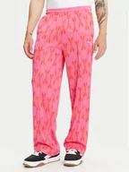 Spodnie sportowe męskie - Puma Spodnie dresowe The NeverWorn V T7 631492 Różowy Regular Fit - miniaturka - grafika 1