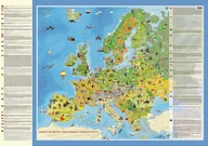 Tapety - Europa mapa tapeta dla dzieci pokój dziecięcy XXL - miniaturka - grafika 1