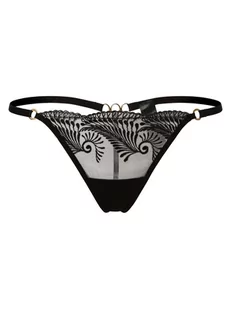 Bluebella - Stringi damskie  Rafaela, czarny - Majtki damskie - miniaturka - grafika 1