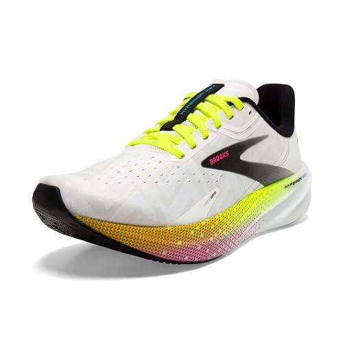Brooks Hyperion Max, Trampki damskie, Biały/Czarny/Nocne życie, 40.5 EU