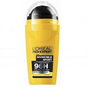 Dezodoranty i antyperspiranty męskie - L'Oreal L'Oreal Men Expert dezodorant roll-on Invincible Sport 50ml - miniaturka - grafika 1