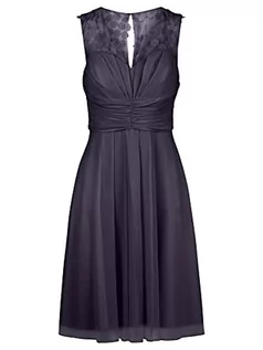 Sukienki - ApartFashion Damska sukienka szyfonowa, granatowa, normalna, grantowy, 36 - grafika 1
