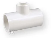 Łączniki, trójniki, kształtki - Trójnik redukcyjny KW/KW/KW PVC-U 1x1x3/4" - miniaturka - grafika 1