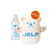 Kosmetyki kąpielowe dla dzieci - Jelp Baby 0+, hipoalergiczna oliwka pielęgnacyjna, od 1 dnia życia, 200 ml + miś gratis - miniaturka - grafika 1