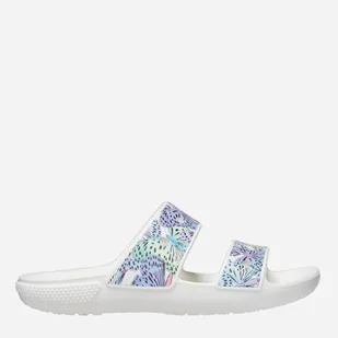 Klapki dziecięce Crocs Classic Crocs Butterfly Sndl KCR208299 30-31 Biały/Wielokolorowy (196265236411) - Buty dla dziewczynek - miniaturka - grafika 1