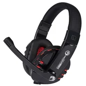 Słuchawki - Marvo H8311 Czerwono-czarne - miniaturka - grafika 1