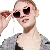 Dodatki do strojów karnawałowych - OKULARY SERCA NA WESELE, ŚLUB, IMPREZĘ HIT DO ZDJĘĆ - na wieczór panieński - miniaturka - grafika 1