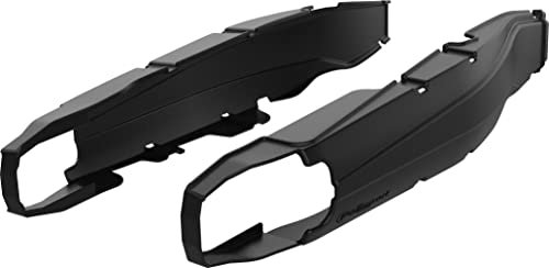 POLISPORT 8463400001 - Solidny trwały poliamidowy ochraniacz wahacza, łatwy w montażu, kompatybilny z motocyklami BETA w kolorze czarnym