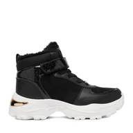 Buty dla dziewczynek - Śniegowce DeeZee CEO-CP70-26123-1 Czarny - miniaturka - grafika 1