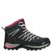Buty trekkingowe męskie - Cmp Trekkingi Rigel Mid Wmn Trekking Shoe Wp 3Q12946 Szary - miniaturka - grafika 1