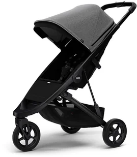Wózek spacerowy Thule Spring Black/Grey Melange - Wózki dziecięce - miniaturka - grafika 1