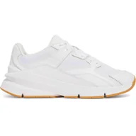 Sneakersy męskie - Sneakersy uniseks Under Armour UA Forge 96 Leather Reissue - białe - miniaturka - grafika 1