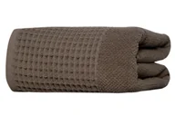 Ręczniki - Ręcznik, ręcznik waflowy, 100% bawełna, nowoczesny wafel 70x140cm ciemnoszary - miniaturka - grafika 1