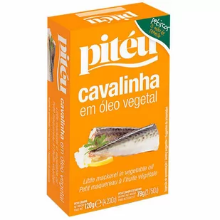 Makrele w oleju 120g Pit u - Konserwy i dania rybne - miniaturka - grafika 1