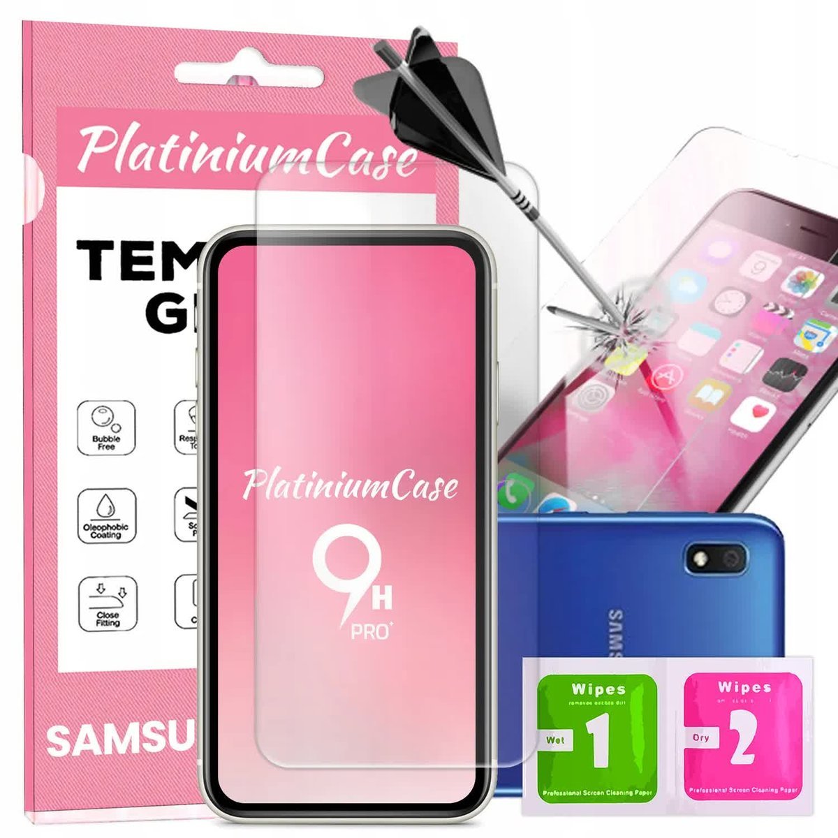 Szkło hartowane 9H szybka ochronna do SAMSUNG A10e