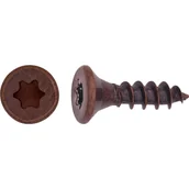 Wkręty - LUX Wkręt uniwersalny z łbem stożkowym TX Ø 3 mm x 12 mm oksydowany 25 szt - miniaturka - grafika 1