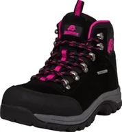 Buty trekkingowe damskie - GUGGEN MOUNTAIN M014 Damskie buty trekkingowe i turystyczne Buty outdoorowe wodoodporne z membraną i zamszem Kolor różowy EU 37 - miniaturka - grafika 1