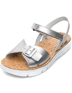 Sandały damskie - Camper Oruga Sandal-k200631, Płaskie sandały damskie, M, 37 EU - miniaturka - grafika 1