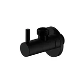 Zawory i kraniki - Zawór kątowy 1/2 x 3/8" czarny Argo - miniaturka - grafika 1
