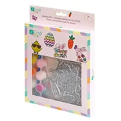 Zabawki kreatywne - Zestaw diy witraże wielkanocne 30 szt - zabawka - miniaturka - grafika 1