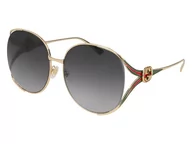Okulary korekcyjne, oprawki, szkła - Gucci GG0225S 001 - miniaturka - grafika 1