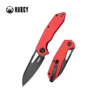 Noże - Nóż składany Kubey Vagrant Red G10, Black Stonewashed 14C28N by Maksim Tkachuk (KU291K) - miniaturka - grafika 1
