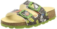 Kapcie damskie - Superfit Chłopięce kapcie, Niebieski żółty 8080, 41 EU - miniaturka - grafika 1
