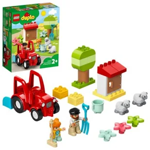 LEGO Duplo Traktor i zwierzęta gospodarskie 10950 - Klocki - miniaturka - grafika 1