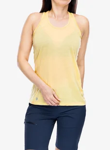 Top damski Smartwool Active Ultralite Racerback Tank - custard - Koszulki i topy damskie - miniaturka - grafika 1