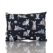 Kołdry i poduszki dla dzieci - Poduszka 30x40 cm 100% bawełna leśne zwierzątka - miniaturka - grafika 1