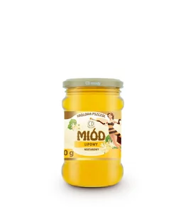 Królowa Pszczół Miód lipowy nektarowy 370g - Miód - miniaturka - grafika 1