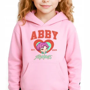 Bluza Dziecięca Różowa Z Kapturem ABBY SAJABOYS Muzyka Wzory Rozmiar 152 cm - Bluzy dla dziewczynek Bluza Dziecięca Różowa Z Kapturem ABBY SAJABOYS Muzyka Wzory Rozmiar 152 cm - Bluzy dla dziewczynek - miniaturka - grafika 1