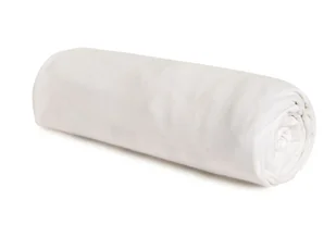 TEX Prześcieradło Jersey 100% Bawełna 90x200 cm Biały - Prześcieradła - miniaturka - grafika 1