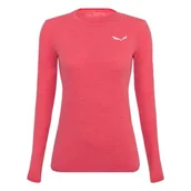 Koszulki i topy damskie - Salewa Damska koszulka Zebru Fresh Amr W L/S - miniaturka - grafika 1