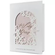 Kartki okolicznościowe i zaproszenia - Karnet Ślub KL HM100-1031 - miniaturka - grafika 1