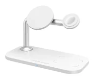 Ładowarki do telefonów - Mobile Origin 3-in-1 Wireless charger white - miniaturka - grafika 1